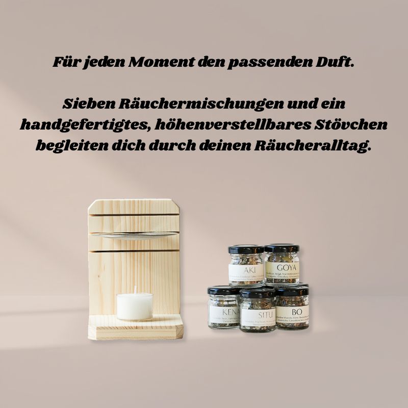 Räucherbox mit Stövchen