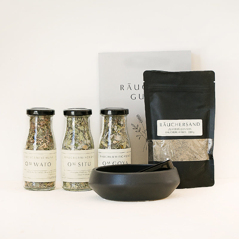 Energetische Hausreinigung - Räucherbox mit Kohle