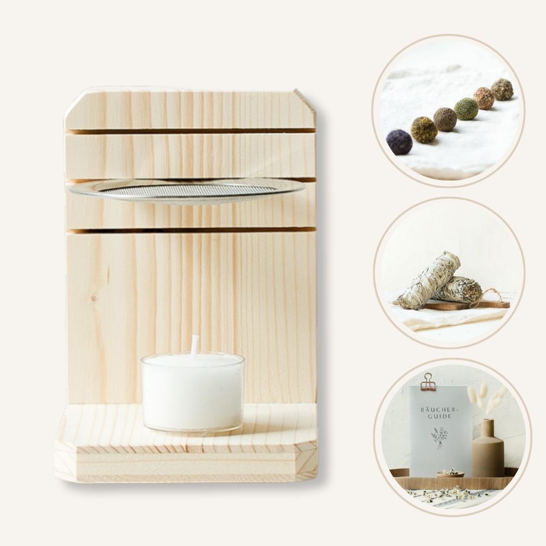 Räucherset mit Räucherkugeln