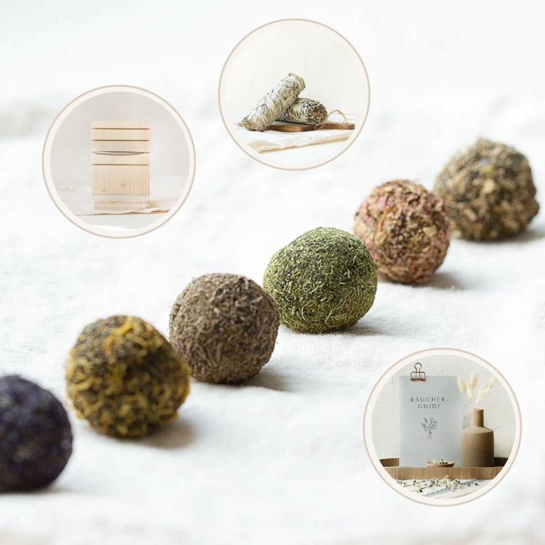 Räucherset mit Räucherkugeln