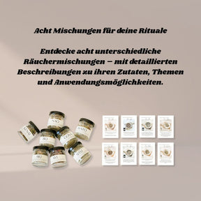 Jahreskreisfeste - Räucherbox mit Kohle