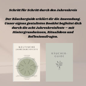 Jahreskreisfeste - Räucherbox mit Kohle