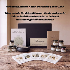 Jahreskreisfeste - Räucherbox mit Kohle