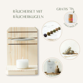 Räucherset mit Räucherkugeln