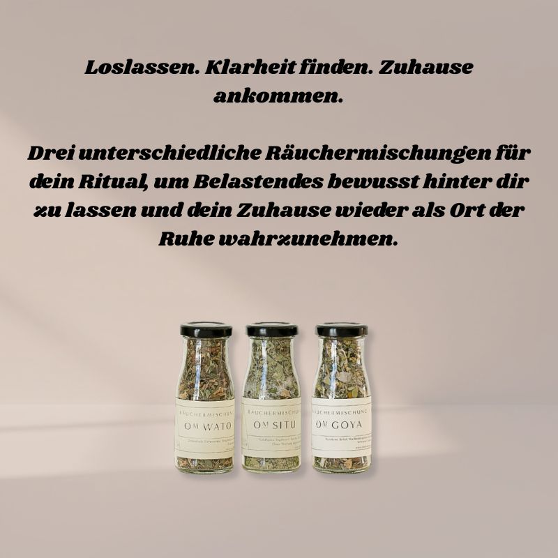 Energetische Hausreinigung - Räucherbox mit Kohle